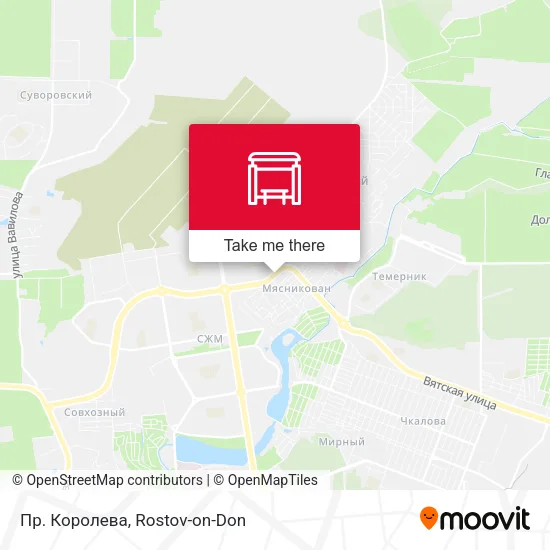 Пр. Королева map