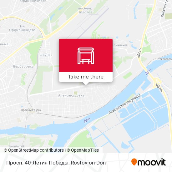 Просп. 40-Летия Победы map