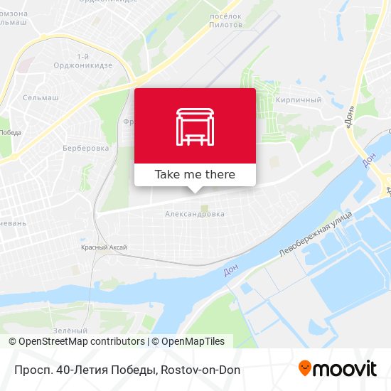 Просп. 40-Летия Победы map