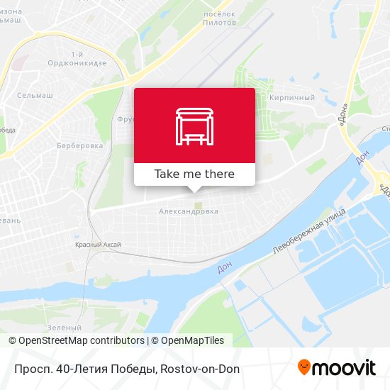 Просп. 40-Летия Победы map