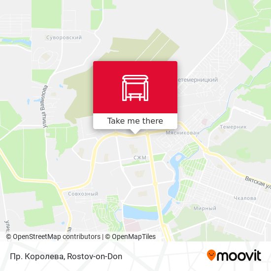 Пр. Королева map