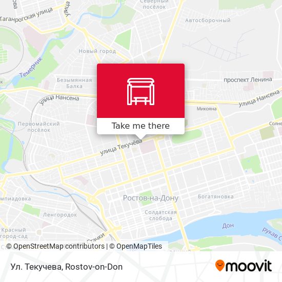 Ул. Текучева map