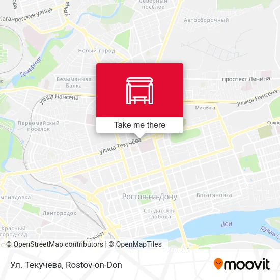 Ул. Текучева map