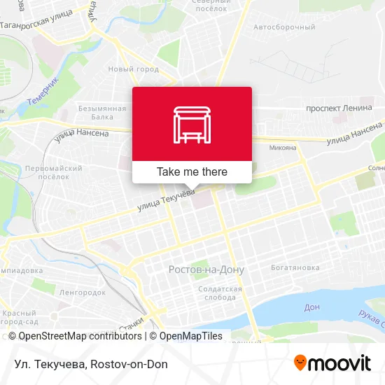 Ул. Текучева map