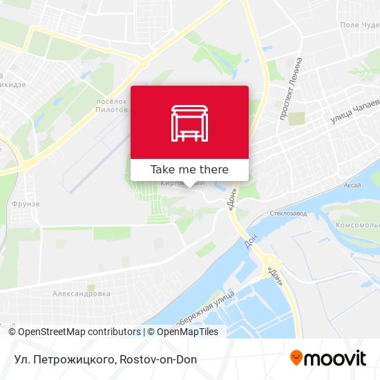 Ул. Петрожицкого map