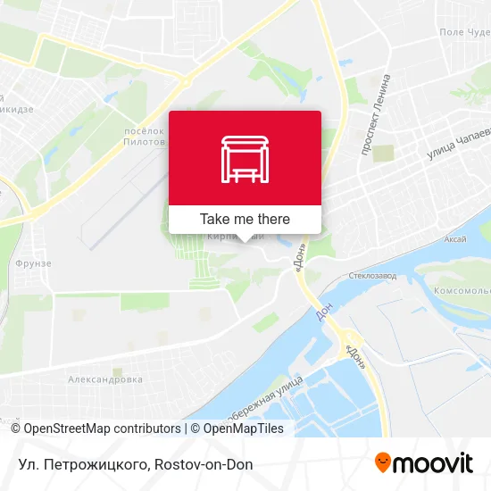 Ул. Петрожицкого map