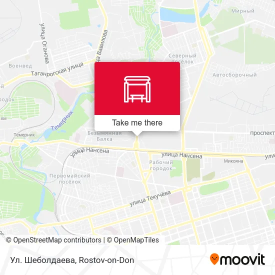 Ул. Шеболдаева map