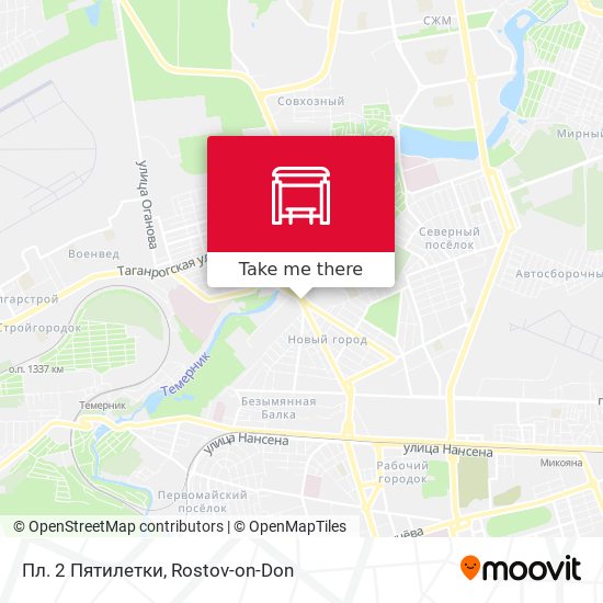 Пл. 2 Пятилетки map
