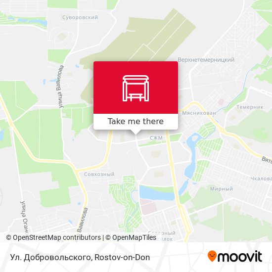 Ул. Добровольского map