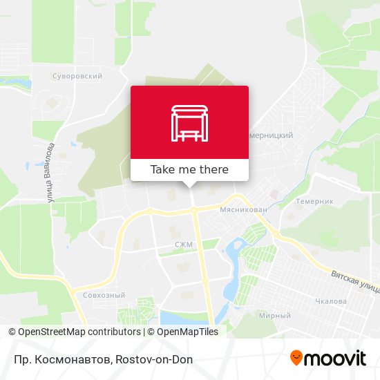 Пр. Космонавтов map