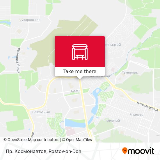 Пр. Космонавтов map
