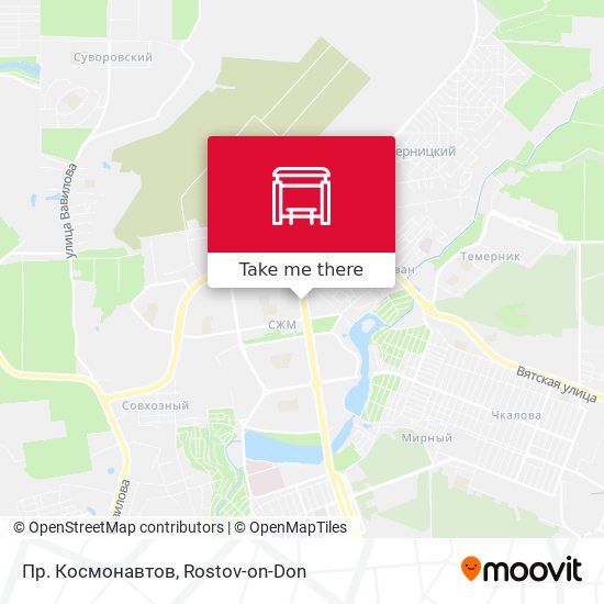 Пр. Космонавтов map