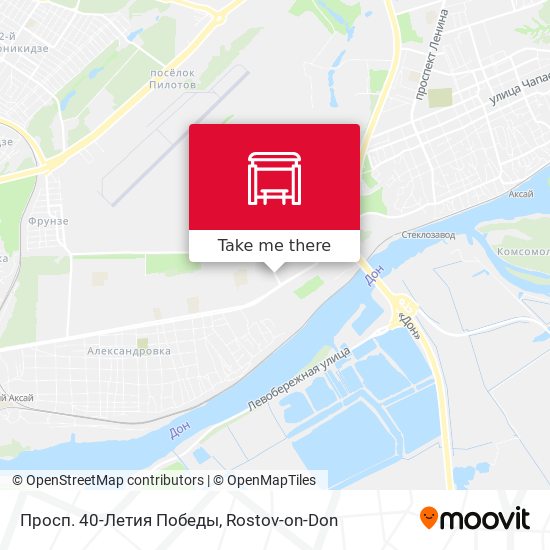 Просп. 40-Летия Победы map