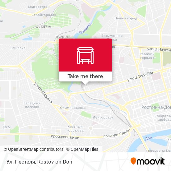 Ул. Пестеля map