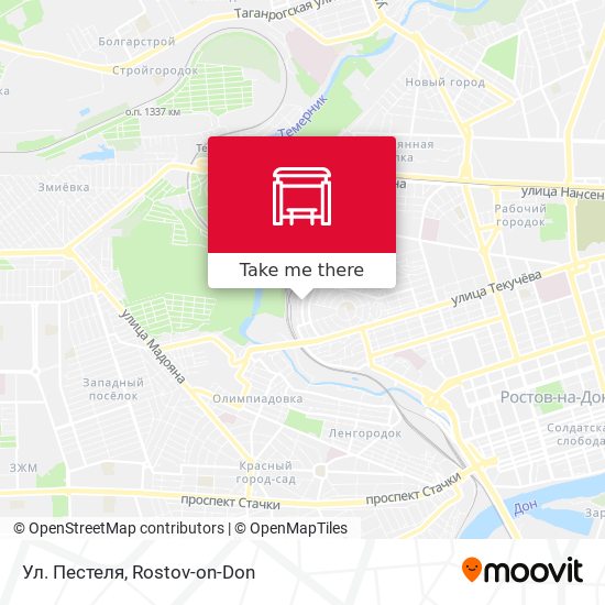 Ул. Пестеля map