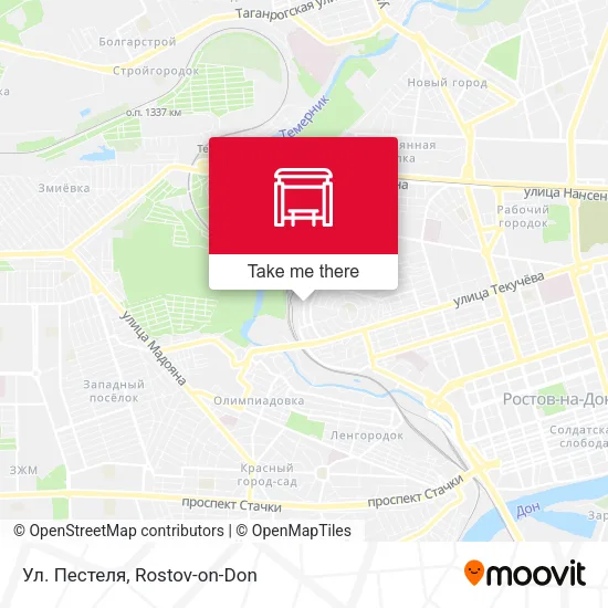 Ул. Пестеля map