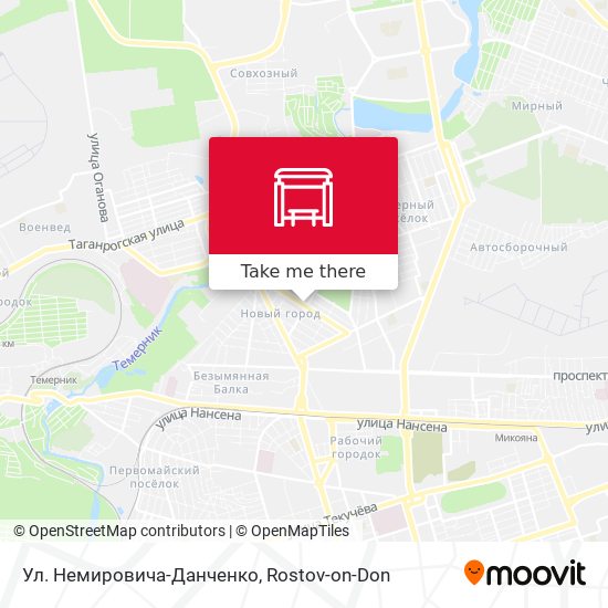 Ул. Немировича-Данченко map