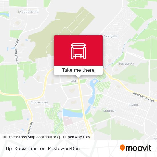 Пр. Космонавтов map