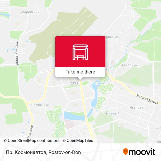 Пр. Космонавтов map