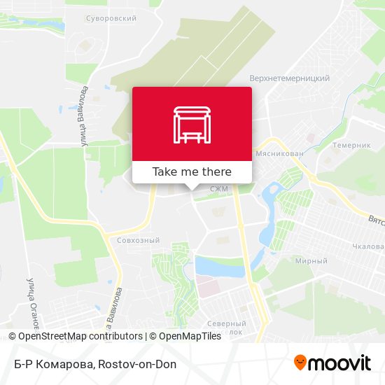 Б-Р Комарова map