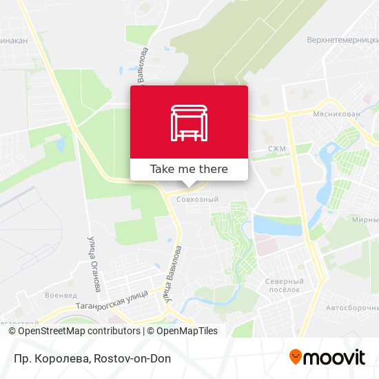 Пр. Королева map