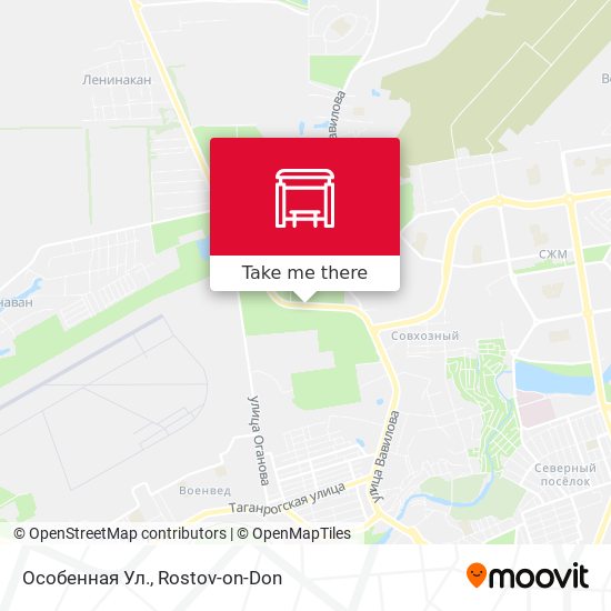 Особенная Ул. map