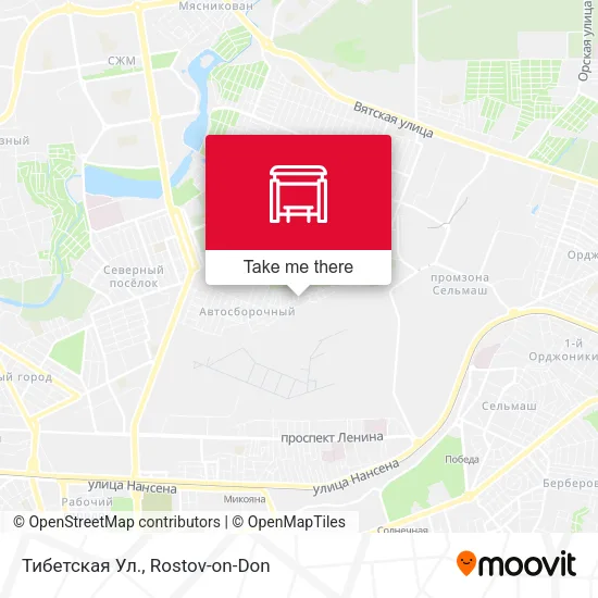 Тибетская Ул. map