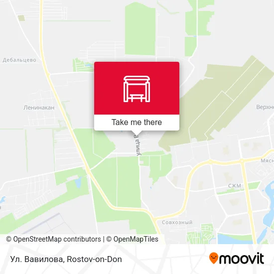 Ул. Вавилова map