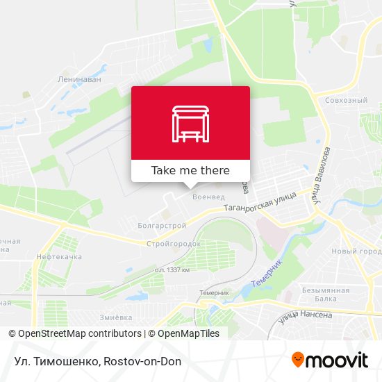 Ул. Тимошенко map