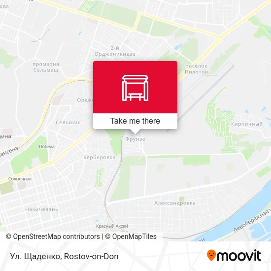 Ул. Щаденко map