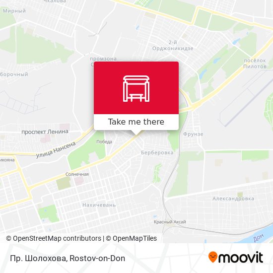 Пр. Шолохова map