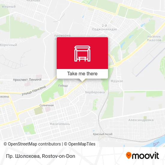 Пр. Шолохова map