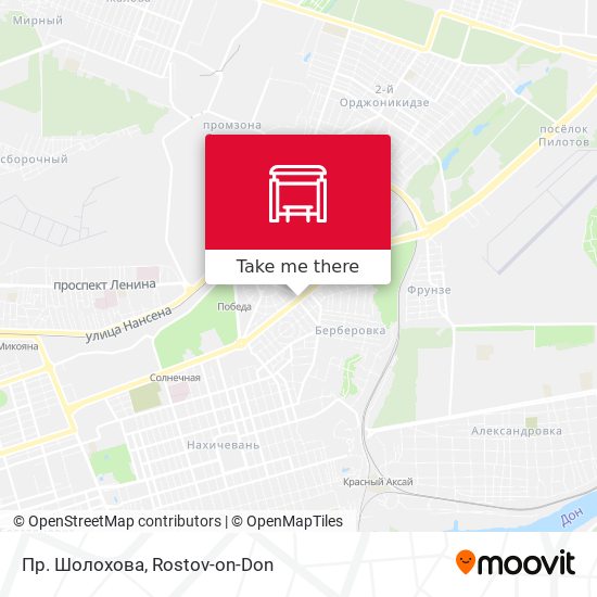 Пр. Шолохова map