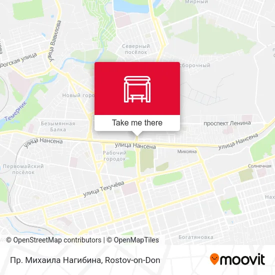 Пр. Михаила Нагибина map