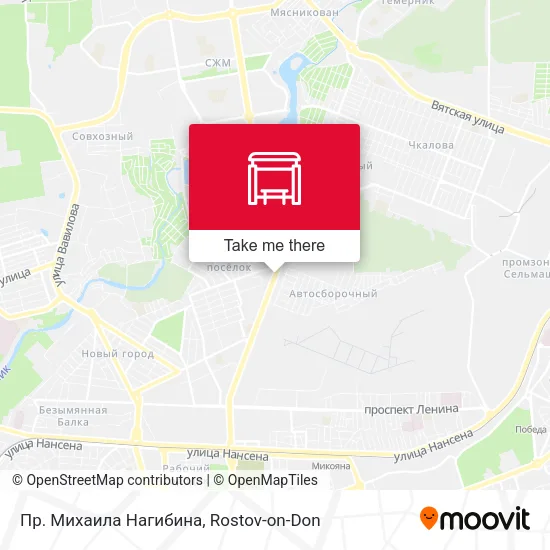 Пр. Михаила Нагибина map