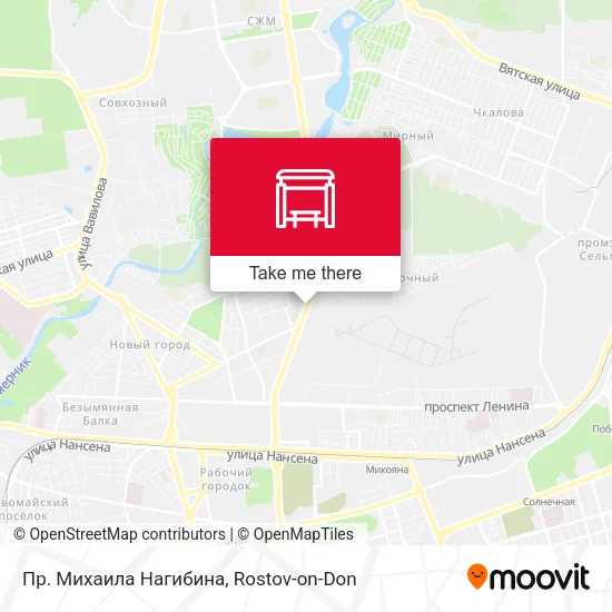 Пр. Михаила Нагибина map
