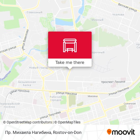 Пр. Михаила Нагибина map