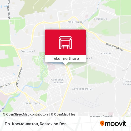 Пр. Космонавтов map