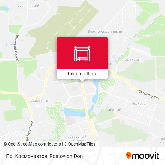 Пр. Космонавтов map