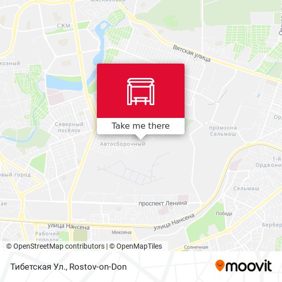 Тибетская Ул. map