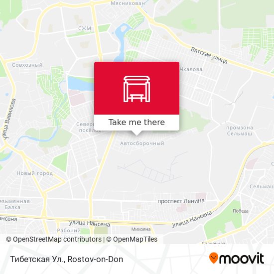 Тибетская Ул. map
