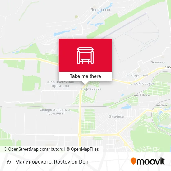 Ул. Малиновского map