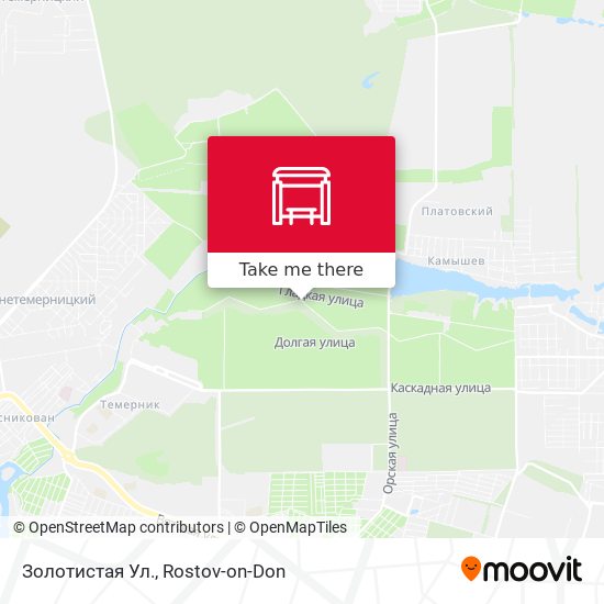 Золотистая Ул. map