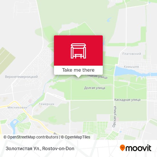 Золотистая Ул. map