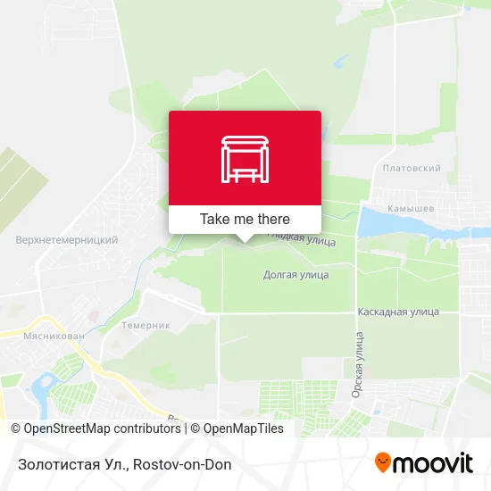 Золотистая Ул. map