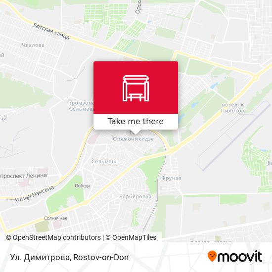 Ул. Димитрова map