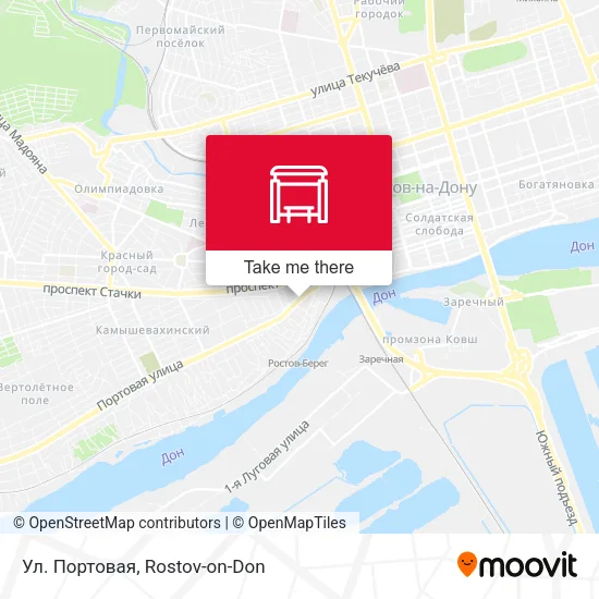 Ул. Портовая map