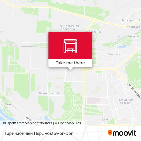 Гарнизонный Пер. map