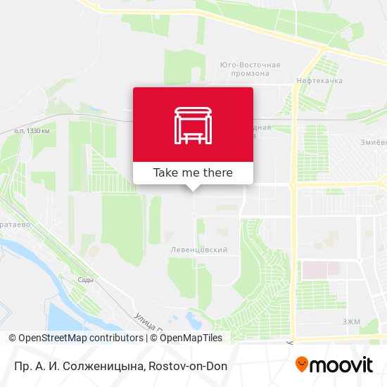 Пр. А. И. Солженицына map