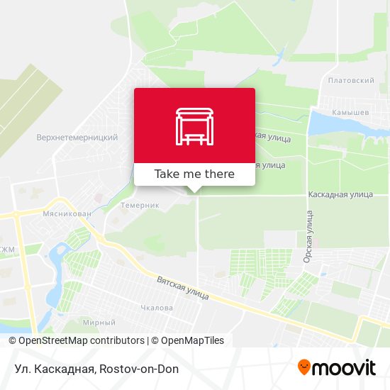 Ул. Каскадная map